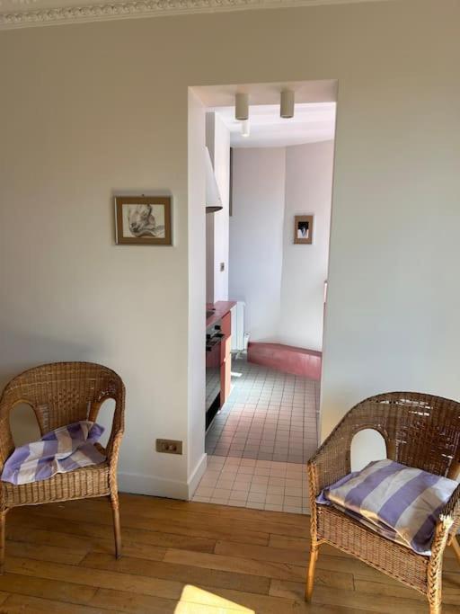 Un Fabuleux Decor Pour Un Chaleureux Appartement Paris Exterior foto
